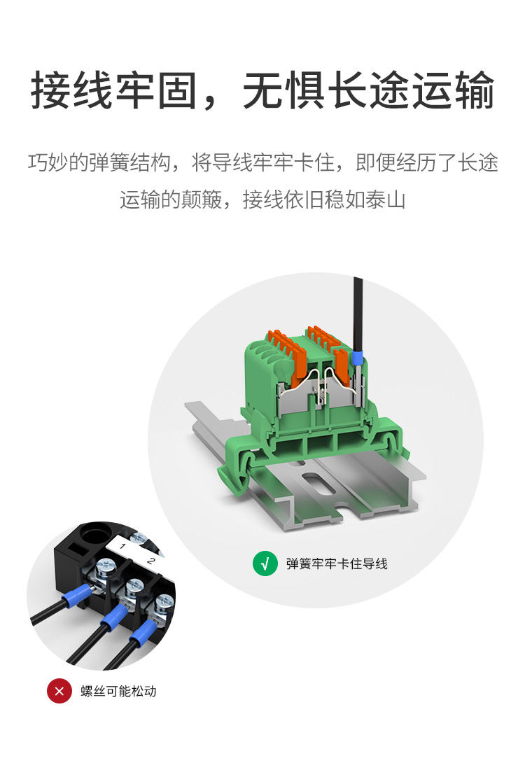 LDK1-1.5快速直插导轨式接线端子