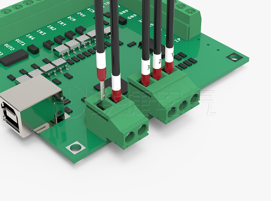LG129R-5.0/LG129R-5.08弯针PCB直焊式接线端子