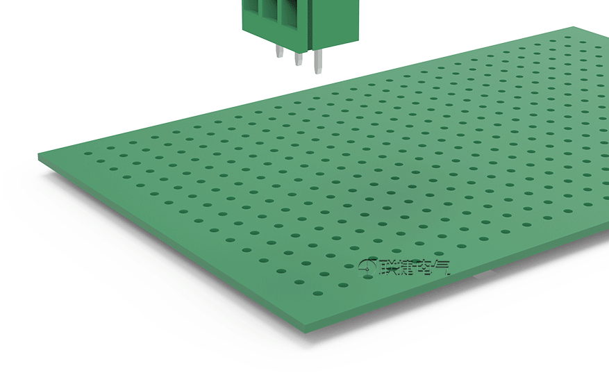 上海联捷LG129V-5.0/LG129V-5.08直焊式PCB接线端子