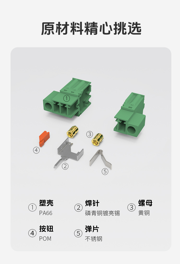 LC60MG-3.81空中对插式接线端子