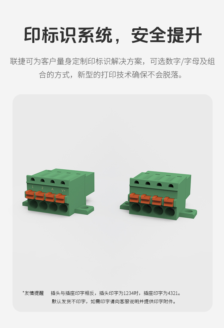 LC60N-3.81面板固定插拔式接线端子