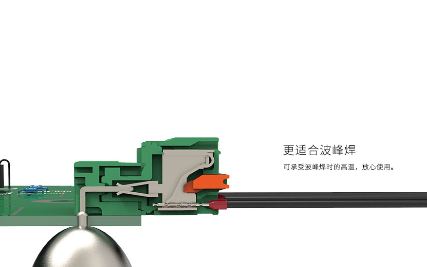 上海联捷电气LZ1RM-2.5插拔式接线端子PCB线路板系列弯针带法兰绿色连接器