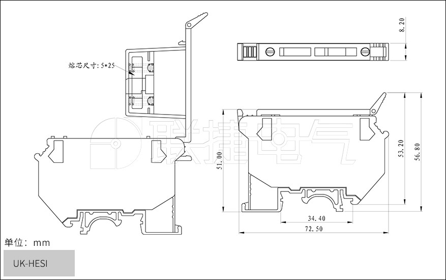 联捷 弹簧直插  接线端子