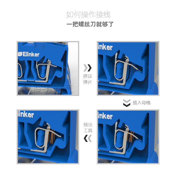 MST弹簧式组合端子排